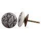 Black Leaf Ceramic Knob